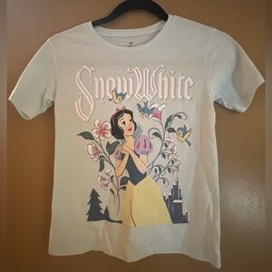 Disney Snow White Girls Short Sleeve Graphic T-Shirt 6/6X